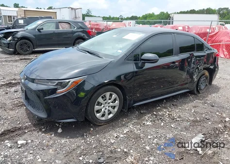 2022 Toyota Corolla Le from USA, damaged, VIN JTDEPMAE3NJ197976